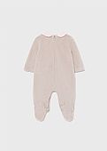 Knit bow sleepsuit : 2