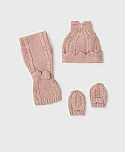 Hat scarf and mittens set : 1