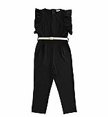 Elegant jumpsuit with belt : 1