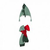 GREEN DINOSAUR KNITTED HAT AND SCARF FOR BOYS HIGHLANDS : 2