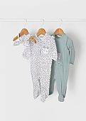 Set of 2 ECOFRIENDS bodysuits with headband Mayoral  : 1