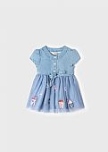 Tulle denim dress ECOFRIENDS Mayoral  : 1