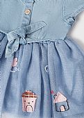 Tulle denim dress ECOFRIENDS Mayoral  : 3