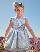 Embroidered Organza Dress Abel and Lula : 1