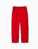 Red trousers with bow belt zippy : 2