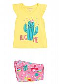 Sleeveless t-shirt set with 