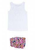 Sleeveless t-shirt set with 