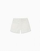 denim shorts white zippy : 2