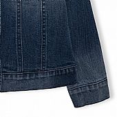 BLUE POCKETS DENIM JACKET FOR GIRLS 