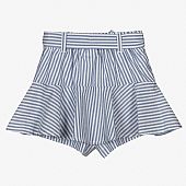  Stripe Cotton Skort i DO : 3