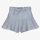  Stripe Cotton Skort i DO : 2