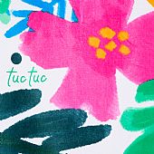 beach towel flowers tuc- tuc : 3