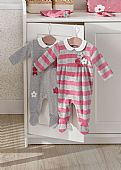 set of 2 Mayoral velvet pajamas : 1