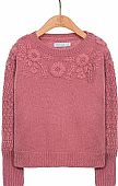 abel and lula floral embroidered sweater : 2