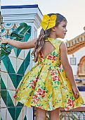 abel and lula printed mikado dress : 5