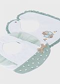 set of 2 baby Mayoral sustainable cotton bibs : 4