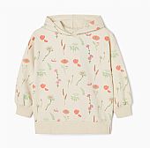 zippy floral print hoodie : 2