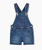 Dungarees zippy shorts : 1