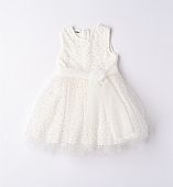 iDO Ivory and Gold Tulle dress : 1