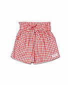 Gingham poplin shorts for girl Really Sweet : 1