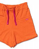 Orange knitted shorts for girl Full Bloom nathkids  : 3