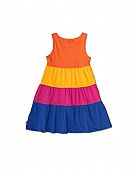 Striped knit strapless dress for girl Full Bloom : 2