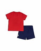 Red blue knit set for boy Beach Day tuc-tuc : 2