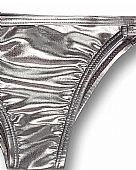 nathkids metallic silver bikini swimsuit : 4