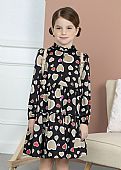 Dress printed with abel and lula hearts : 1