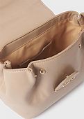 Backpack & purse 2 in 1 beige synthetic leather abel and lula : 4