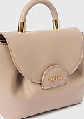 Backpack & purse 2 in 1 beige synthetic leather abel and lula : 5