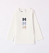 iDO Long Sleeve Crew Neck Blouse : 1