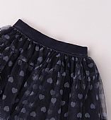 iDO heart pattern tulle skirt : 3