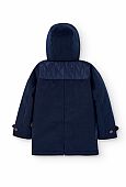 Boboli blue montgomery coat  : 3