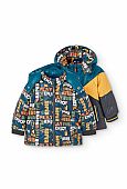 Reversible Boboli hooded waterproof jacket : 2