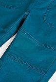 Klein Boboli blue stretch gabardine trousers : 4