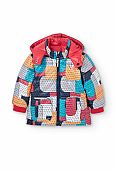 Reversible Boboli hooded waterproof jacket : 4