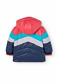 Reversible Boboli hooded waterproof jacket : 5