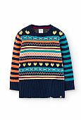 Boboli long sleeve knit sweater : 1