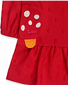 Red knitted dress for girl Besties : 4