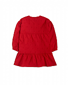 Red knitted dress for girl Besties : 2