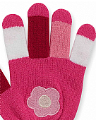 Gloves with tuc tuc flowers
 : 1