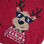 Christmas sweater with chicco reindeer embroidery : 3