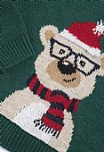 Chicco Christmas sweater with teddy bear embroidery : 4