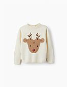 Christmas zippy &apos;Reindeer&apos; sweater : 2