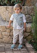 Stova Bambini Christening Suit with Waistcoat SS24B2 : 4