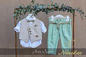 Stova Bambini Christening Suit SS24B21 : 3