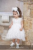 Stova Bambini Tulle Baptism Dress SS24G6 : 1