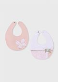 Mayoral set of 2 Better Cotton bibs : 1