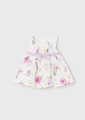 Mayoral dress flowers linen : 2